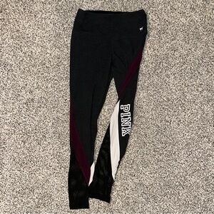 Dark Gray PINK Victoria's Secret Leggings